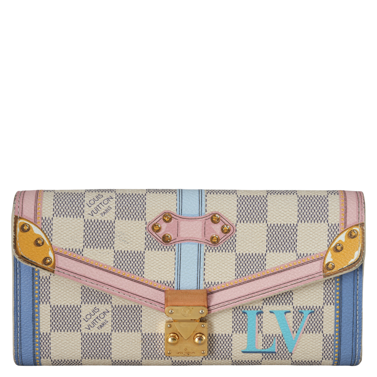 LOUIS VUITTON(USED)루이비통 다미에 아주르 사라 월릿